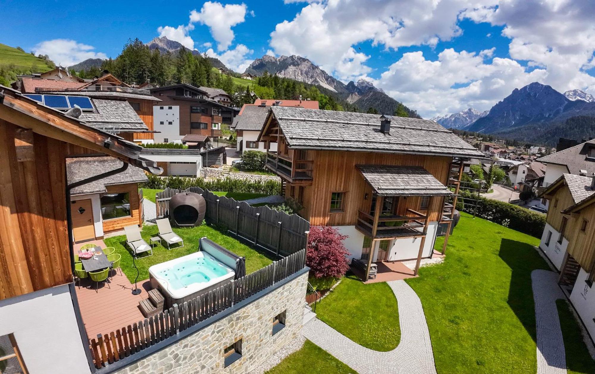 Liondes Chalets San Vigilio Di Marebbe Eksteriør bilde